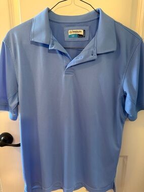 Magellan Outdoors Men’s Sky Blue Performance Polo